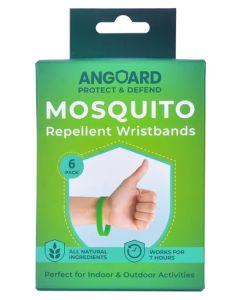 6 Pack Mosquito Repellent Wristbands
