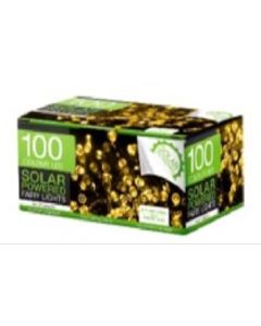 Fairy Lights 100 LED Fairy Lights Solar Operated Lights 8 Function Memory Hold Warm White LED 
