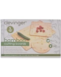 Bamboo 3 Piece Bamboo Cutting Boards